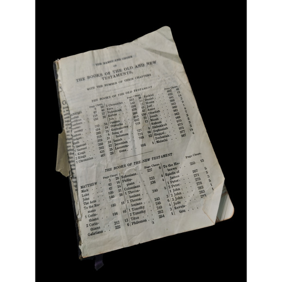 Bundle of Vintage Bible and current Blessed life book by Bruce Wilkinson - Picture 5 of 6